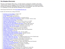 Tablet Screenshot of metaphorobservatory.com